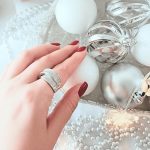 Ezüst gyűrű dupla soros cirkóniával