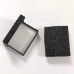 Ékszer díszdoboz közepes méret fekete