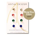 Antiallergén Colors fülbevaló szett