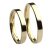 COMS/3E Oxford sárga arany karikagyűrű