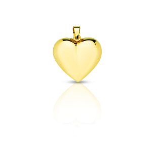 Véshető arany szív medál